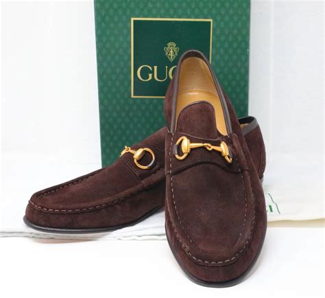 classic gucci menswear style loafer|gucci loafers brown suede.